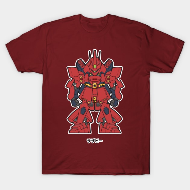 Sazabi Chibi T-Shirt by Pakyu Pashion